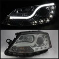 SPYDER headlights close-up