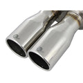 aFe cat-back exhaust detail