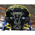 aFe cat-back exhaust detail