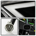 SPYDER headlights close-up