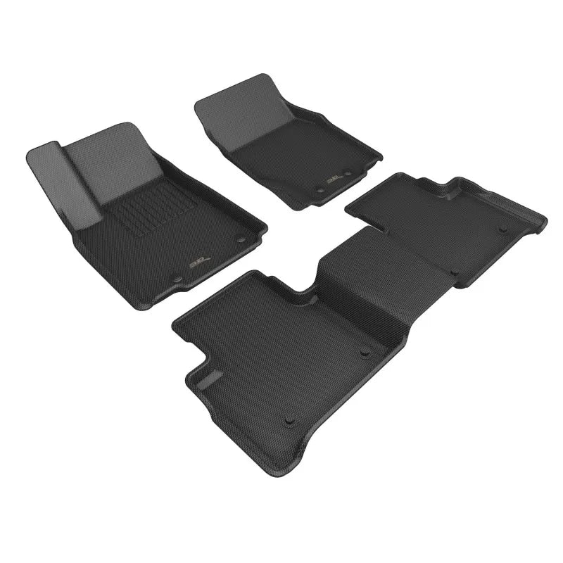 3D MAXpider black floor mats