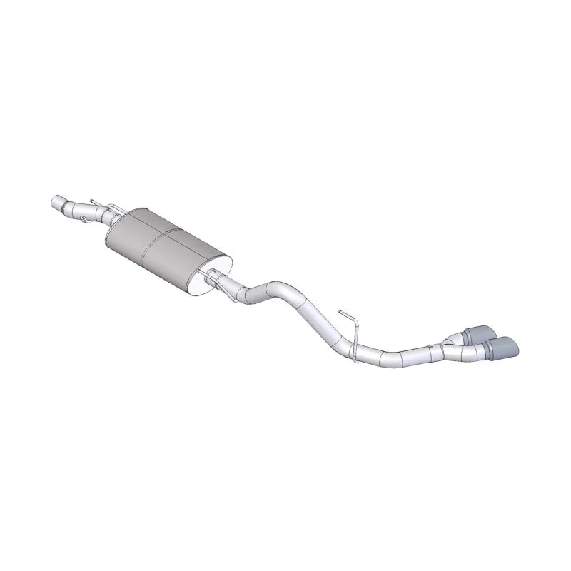 CORSA Performance polished cat-back exhaust