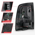 ANZO black tail light