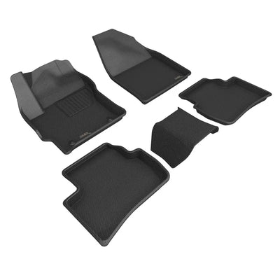 3D MAXpider black floor mats