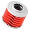 K&N Engineering oil filter installed view