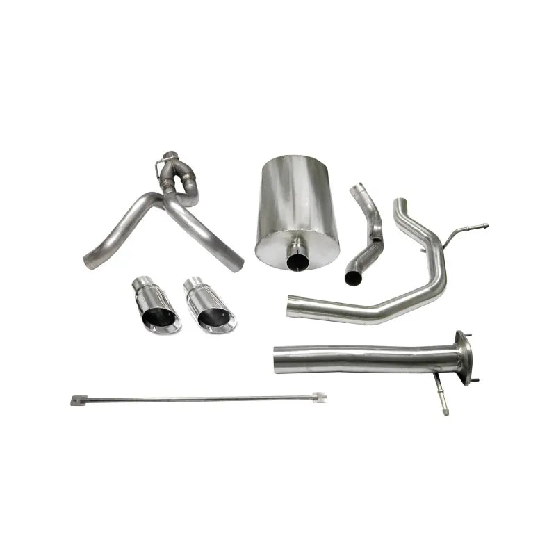 CORSA Performance polished cat-back exhaust