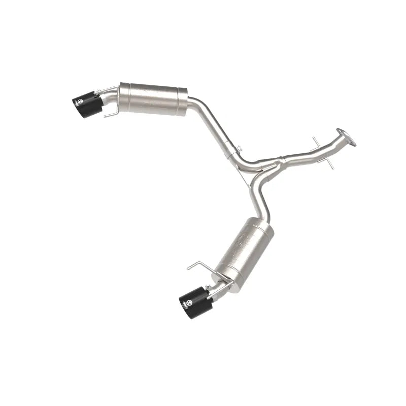 aFe black axle-back exhaust