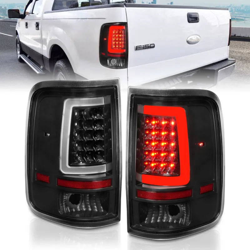 ANZO black tail light