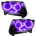 Oracle Lighting headlights close-up