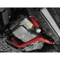 aFe intercooler installed view