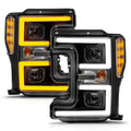 ANZO headlights detail