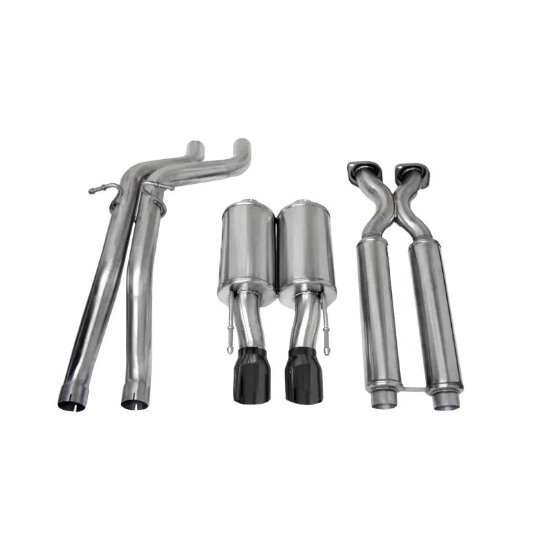 CORSA Performance black cat-back exhaust