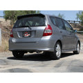 aFe axle-back exhaust installed view