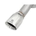 aFe axle-back exhaust close-up
