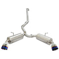 aFe axle-back exhaust close-up