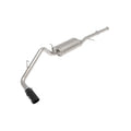 aFe cat-back exhaust installed view