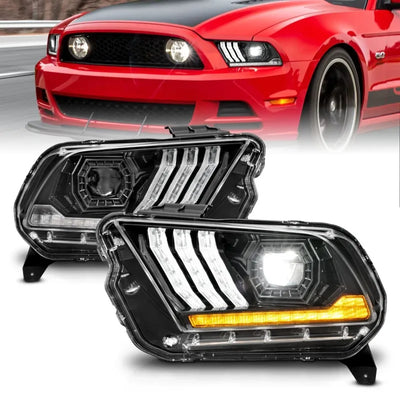 ANZO black headlights