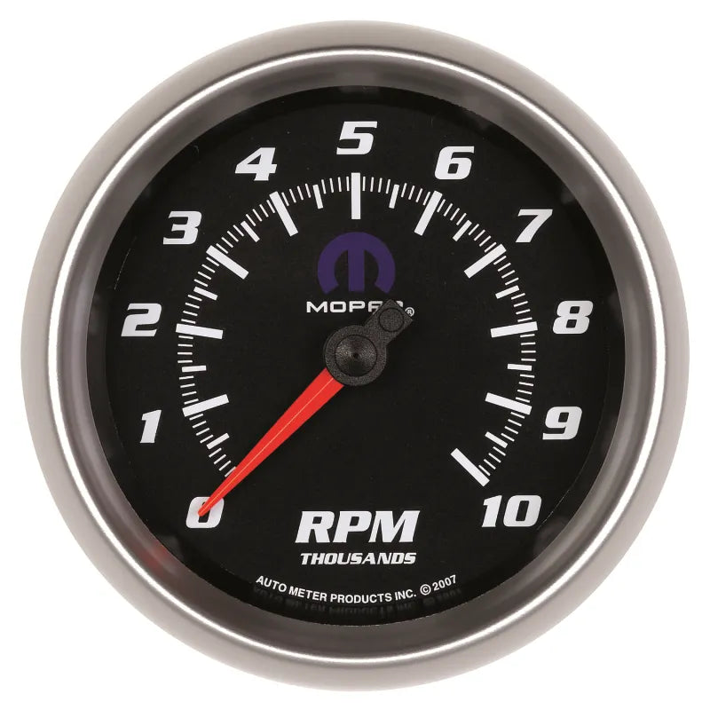 AutoMeter black gauge