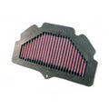 K&N Engineering air filter detail