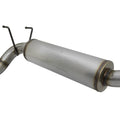 aFe cat-back exhaust detail