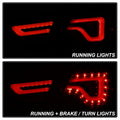 SPYDER tail light close-up