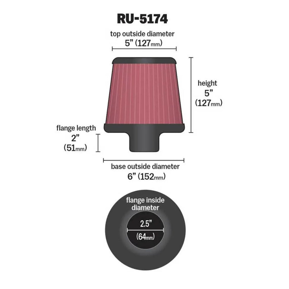 K&N Engineering red air filter