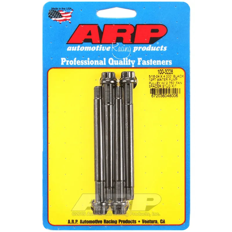ARP black spacers