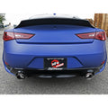 aFe axle-back exhaust installed view