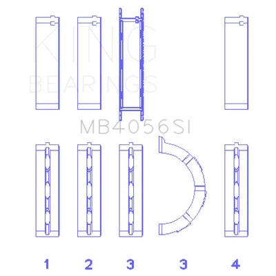 King Engine Bearings auto part