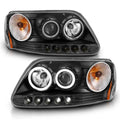 ANZO headlights close-up