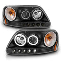 ANZO headlights close-up