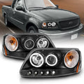 ANZO black headlights