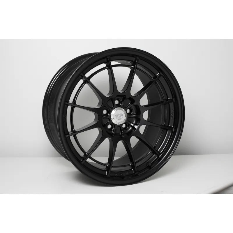 Enkei black auto part