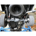 aFe cat-back exhaust detail