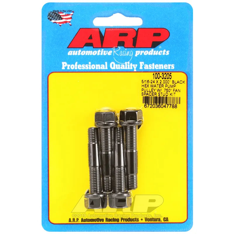 ARP black spacers