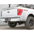 aFe cat-back exhaust installed view