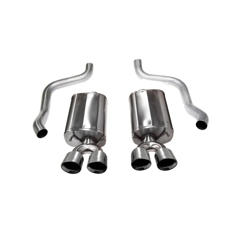 CORSA Performance polished axle-back exhaust
