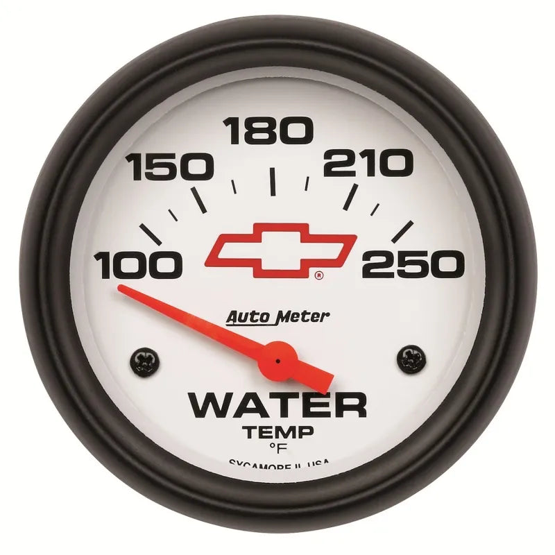 AutoMeter red gauge