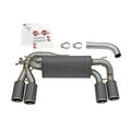aFe axle-back exhaust detail