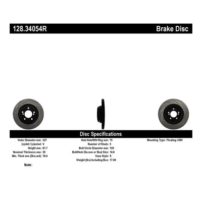 Stoptech auto part