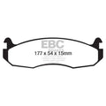 EBC auto part installed view