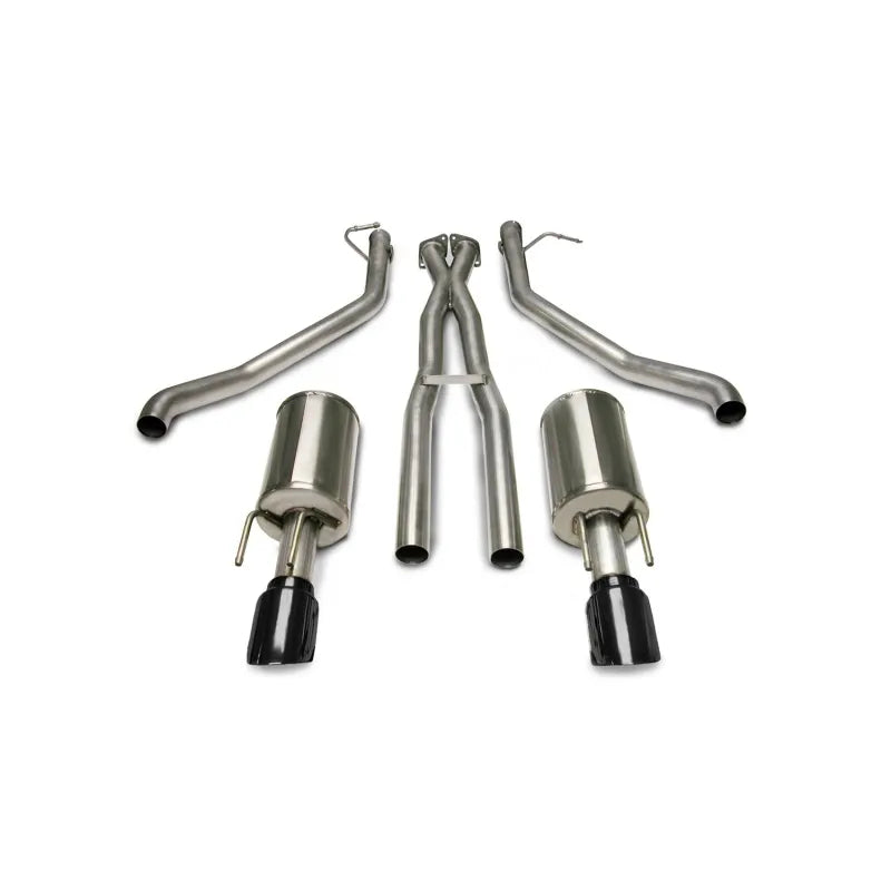 CORSA Performance black cat-back exhaust