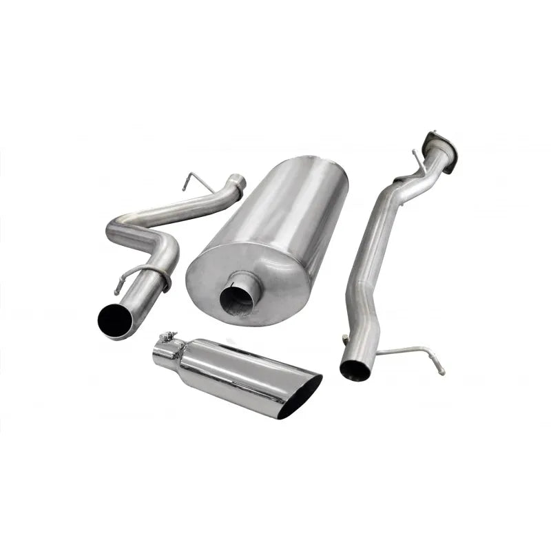 CORSA Performance silver cat-back exhaust