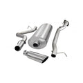 CORSA Performance silver cat-back exhaust