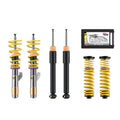 KW coilovers close-up