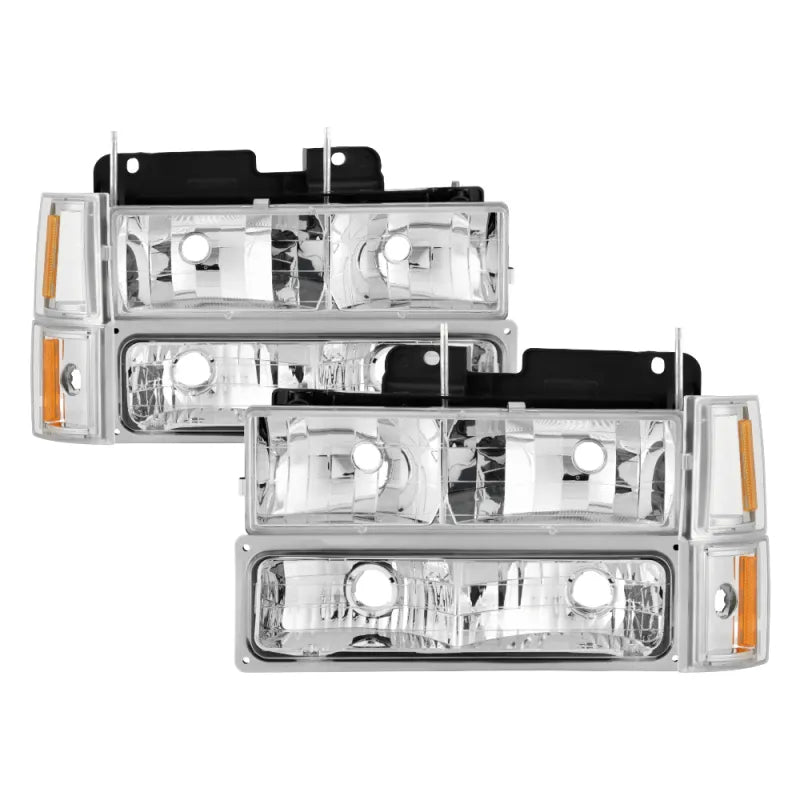 SPYDER chrome headlights
