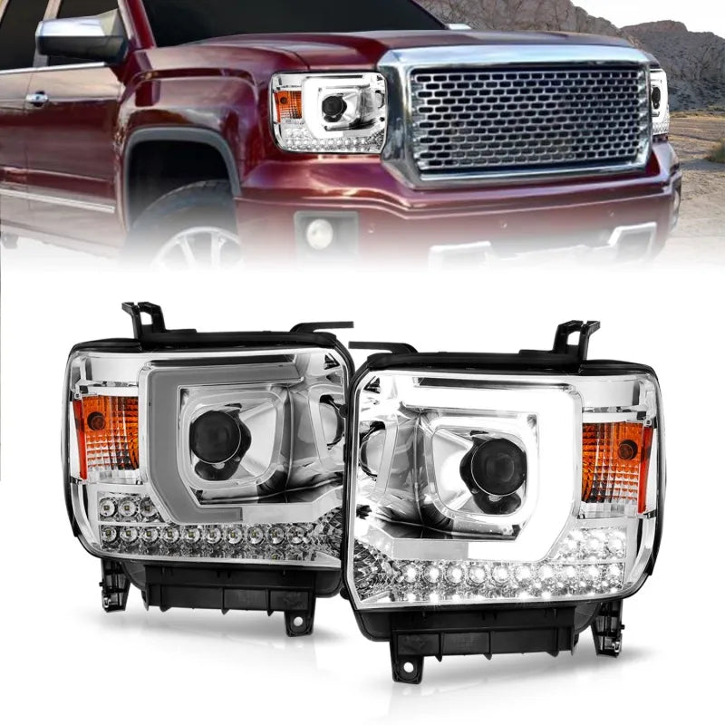 ANZO chrome headlights