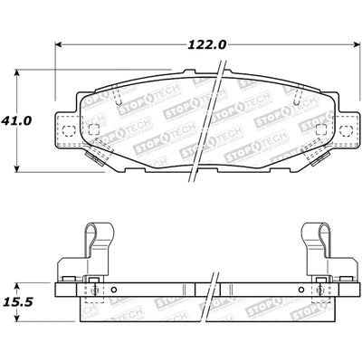 Stoptech auto part