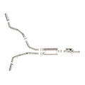 aFe cat-back exhaust detail