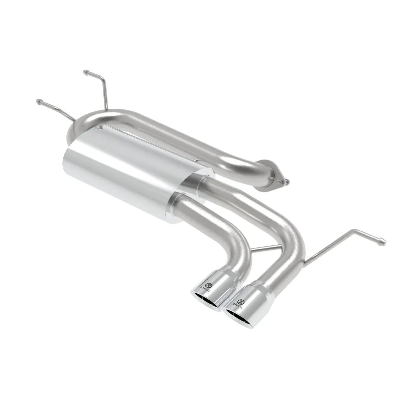 aFe polished axle-back exhaust